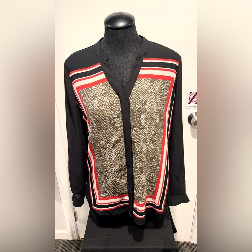 Alfani Black and Red Women's Top